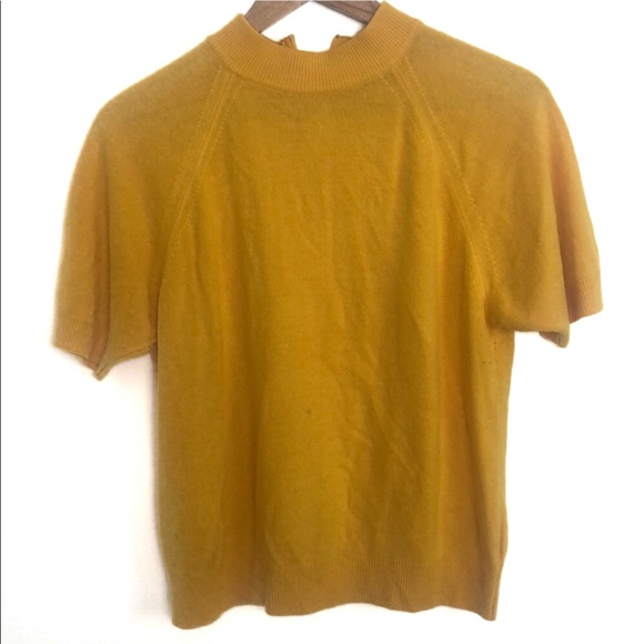 Lord & Taylor Sweaters - Lord & Taylor the American petite yellow sweater